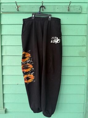 Wake Up Lucki Black Sweatpants